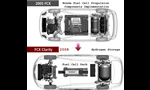 Honda FCV Hydrogen Fuel Cell Electric Vehicle Design Study for 2015